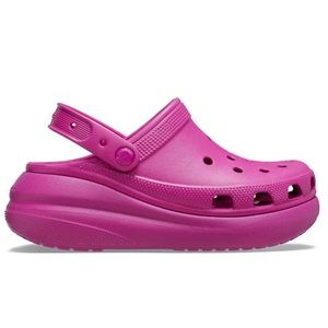 crocs, fuchsia fun, mens size 9 womens size 11, unused with tags